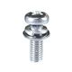ステン セムス小ネジ P-4 M6×15mm 1袋(4個入)×5 533-990