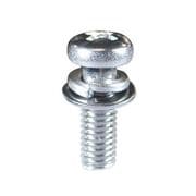 533-993 [ステン セムス小ネジ P-4 M6×30mm 1袋(3個入)×5]
