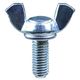 534-257 [ユニクロ 蝶ボルト M5×15mm 1袋(4個入)×5]