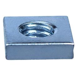 ユニクロ 四角板ナット M4mm 1袋(30個入)×5 535-252