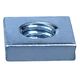 ユニクロ 四角板ナット M6mm 1袋(18個入)×5 535-254