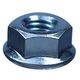 ユニクロ フランジナット M6×13mm 1袋(7個入)×5 535-314