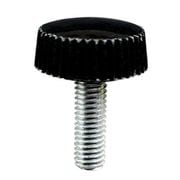 536-013 [プラスチック 化粧ネジ M3×16 クロ NO1mm 1袋(8個入)×5]