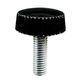 プラスチック 化粧ネジ M5×15 クロ NO3mm 1袋(4個入)×5 536-017