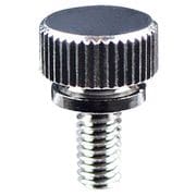 536-024 [真鍮ニッケル 段付きローレットビス M4×10mm 1袋(2個入)×5]