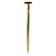 AO-525 [真鍮 釘 ヒラ #15×32mm 1袋(15個入)×5]