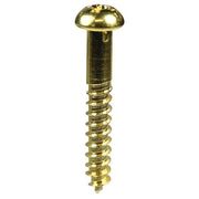 BO-182 [真鍮 木ネジ 丸 3.1×25mm 1袋(10個入)×5]