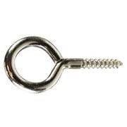 KO-227 [鉄 ニッケルメッキ ヒートン #8mm 1袋(4個入)×5]