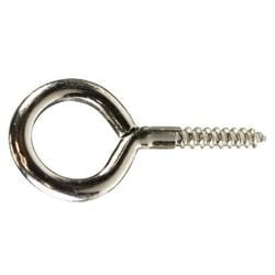 鉄 ニッケルメッキ ヒートン #12mm 1袋(2個入)×5 KO-229