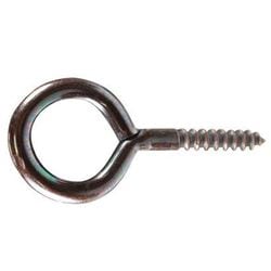鉄 ブロンズ ヒートン #12mm 1袋(2個入)×5 KO-256
