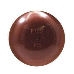 ピアスカラーキャップPANM4 茶色 500入 42-691