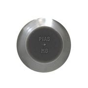 42-709 [ピアスカラーキャップHEX M5 グレ- 500入]