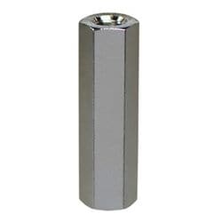 黄銅ニッケルスペーサーメスメスM4×70ヒラ7 1入 PC-281