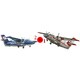 1471 L-410FG＆UVP-E3小型双発旅客機 2機セット [プラモデル 組立キット]
