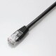 LANケーブル CAT5E 準拠 ヨリ線 5m ブラック LD-CTN/BK5