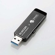 USBメモリ USB3.0対応 トレンドマイクロ社製ウイルス対策ソフト搭載 32GB ブラック MF-TRU332GBK