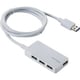 USBHUB3.0 ACアダプタ付 セルフパワー 4ポート ホワイト U3H-A408SWH