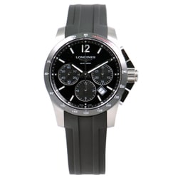 ロンジン LONGINES L2.744.4 コンクエスト クロノグラフ 自動巻き メンズ _769145 ロンジン LONGINES L2.744.4 コンクエスト クロノグラフ