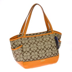 【良品】COACH コーチ F23297 シグネチャー トートバッグ 肩掛け 2025年最新】COACH F23297の人気アイテム - メルカリ