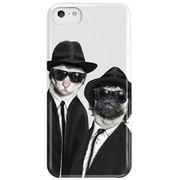PET-I5C-GBO01 PETS ROCK Premium Gel Shell Brothers for iPhone5C [iPhone5c用ケース]