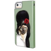 PET-I5S-FTT01 PETS ROCK Premium Folio Tattoo for iPhone5S [iPhone SE/5s/5用ケース]
