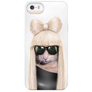 PET-I5S-GGG02 PETS ROCK Premium Gel Shell GG White for iPhone5S [iPhone5/5s専用ケース]