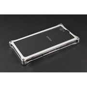 40993GX-110S [ソリッドバンパー for XperiaZ1f SO-02F用 シルバー]