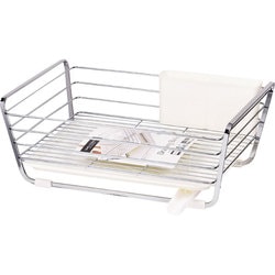 シンプルストレージ 水切りバスケット ホワイト HB302