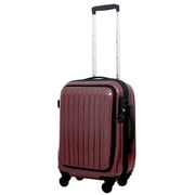 ESCAPE'S(エスケープ) フロントオープン 旅行日数目安:1~2泊 28L TSAロック搭載 機内持ち込み可 ヘアラインレッド B5209T-44