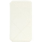 GALAXY S5 docomo SC-04F/au SCL23専用 手帳型レザージャケット ホワイト BG-G5-WH SC04F