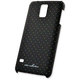 GALAXY S5 docomo SC-04F/au SCL23専用 ラバーケース カラフルドットブラック GA-BG-02 SC04F