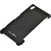 XPZ2-BG-02 SO03F [docomo Xperia Z2 SO-03F専用 ラバーケース カラフルドットブラック]