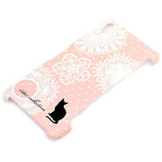 XPZ2-BG-03 SO03F [docomo Xperia Z2 SO-03F専用 ラバーケース ピンクレース]