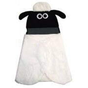ショーンフード付きブランケット