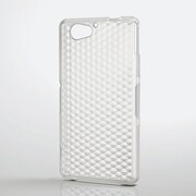 PD-SO04FUCJCR [Xperia A2 SO-04F用 ソフトケースダイヤモンドカット ラメクリア]