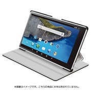 AQUOS PAD SH06F用 ソフトレザーカバー4段階調節 ブラック TBD-SH06APLF2BK