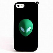 AGC-IP5AL-GR [iPhone5/5s エイリアンシリコンケース グリーン]