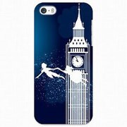 IQ-IP5ORPP-BL [iPhone SE/5s/5用オリジナルプリントケースピーターパン ブルー]
