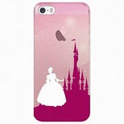IQ-IP5ORCI-PK [iPhone SE/5s/5用オリジナルプリントケース シンデレラ ピンク]