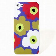 ASP-IP5FHPPCA [iPhone5/5s花柄ハードケース パープル×カラフル]