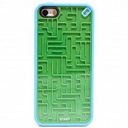 IQ-IP5MG-BLGR [iPhone5＆5s迷路ゲームケース ブルー×グリーン]