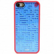 IQ-IP5MG-RDBL [iPhone5＆5s迷路ゲームケース レッド×ブルー]