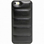 IQ-IP5LJ-BK [iPhone5/5sレザーダウンジャケットケース ブラック]