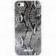IQ-IP5SNA-BK [iPhone5/5sヘビ柄TPUケース ブラック]