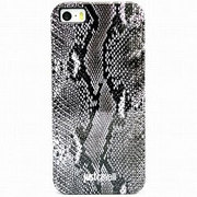 IQ-IP5SNA-BK [iPhone5/5sヘビ柄TPUケース ブラック]