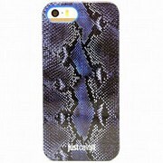 IQ-IP5SNA-BL [iPhone5/5sヘビ柄TPUケース ブルー]