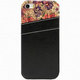 IQ-IP5CF-BK [iPhone5/5sカードケース付き花柄ケース ブラック]