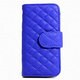 ASP-IP5KL-BL [iPhone SE/5s/5用キルティング横開きレザーケース ブルー]
