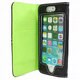 IQ-IP5SYL-GR [iPhone5/5sステッチ横開きレザーケース グリーン]
