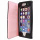 IQ-IP5SYL-PK [iPhone5/5s ステッチ横開きレザーケース ピンク]